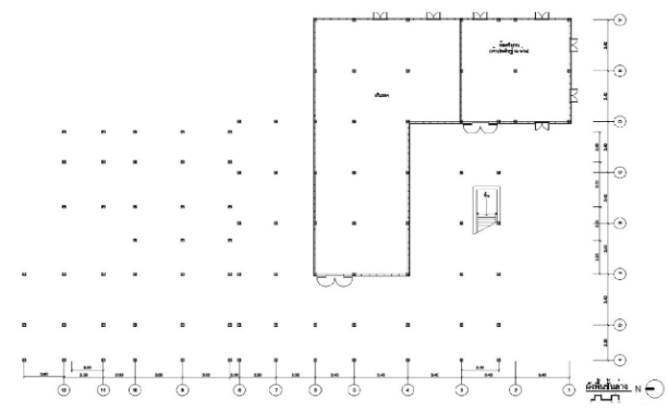 ผังพื้นชั้นล่าง