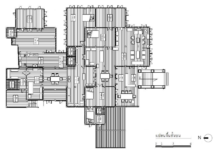 ผังพื้นส่วนซ้าย