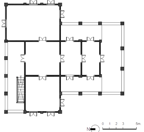 ผังพื้นชั้นล่าง